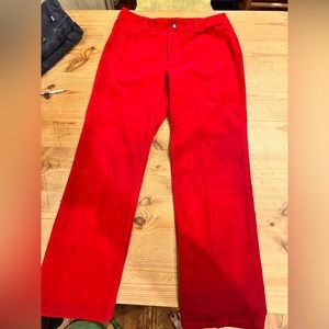 RED Liz Claiborne petite Audra Corduroy pants